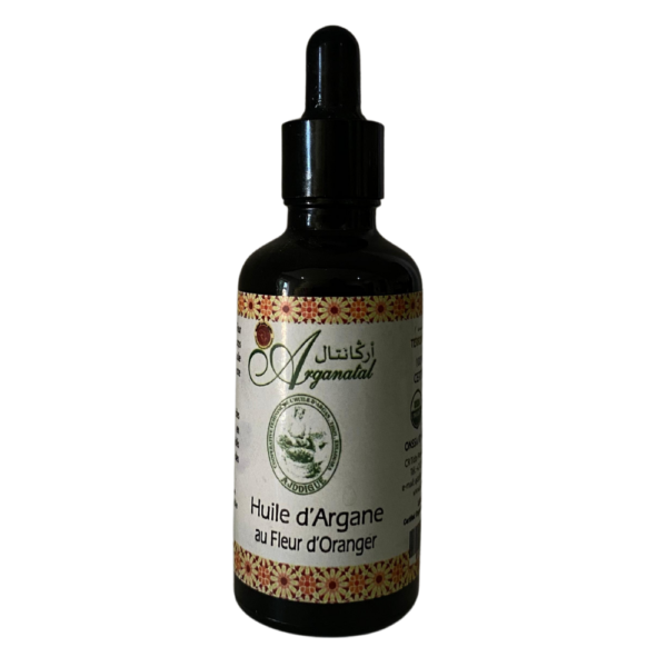 Huile argan Au fleur Orange
