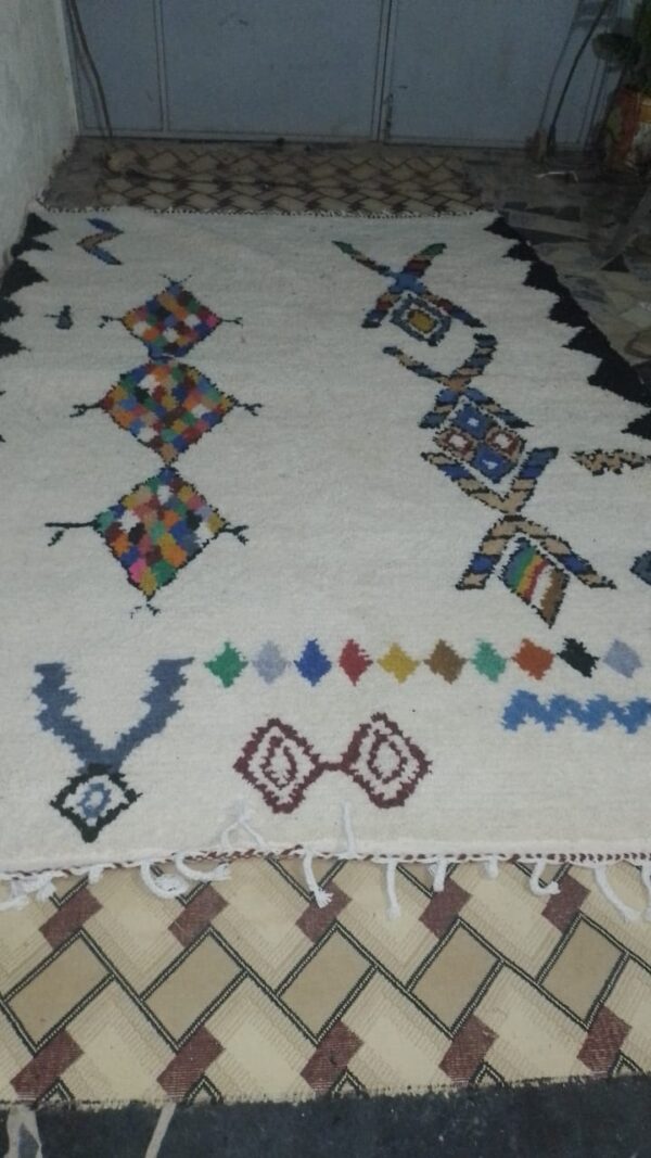 Ataa Al Khair Cooperative - Handwoven Berber Rug 1m10cm S 2m20